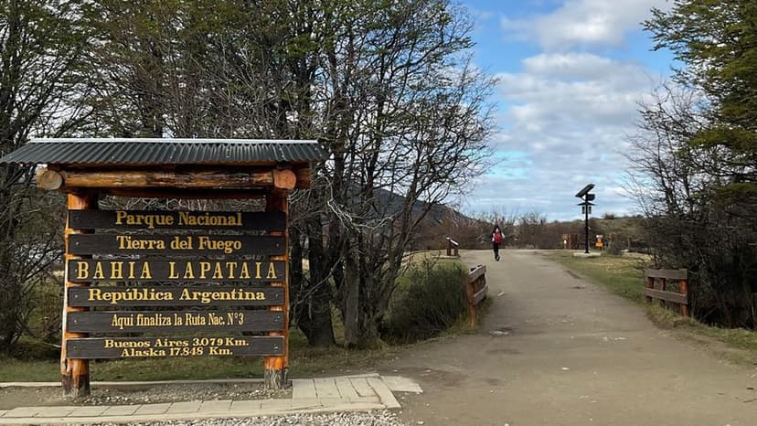 Bahía Lapataia en Ushuaia