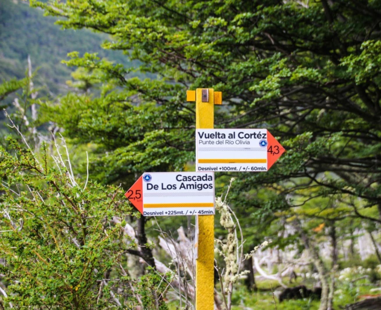 Cascada de los Amigos — excursión en Ushuaia, Tierra del Fuego